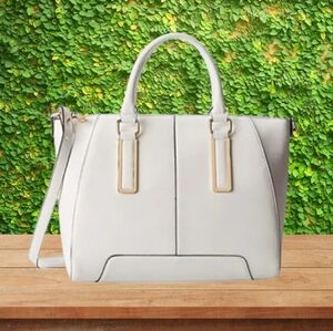 Aldo Women's White Large Tote Handbag With Shoulder Strap